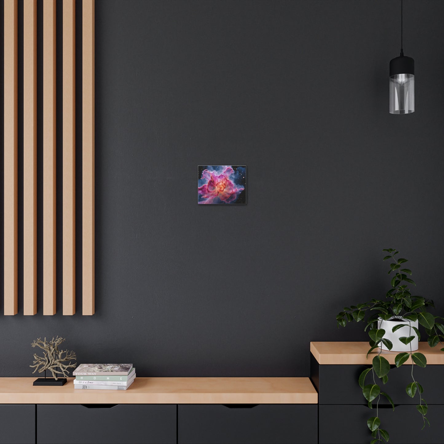 Space Flower 1 Canvas Gallery Wraps