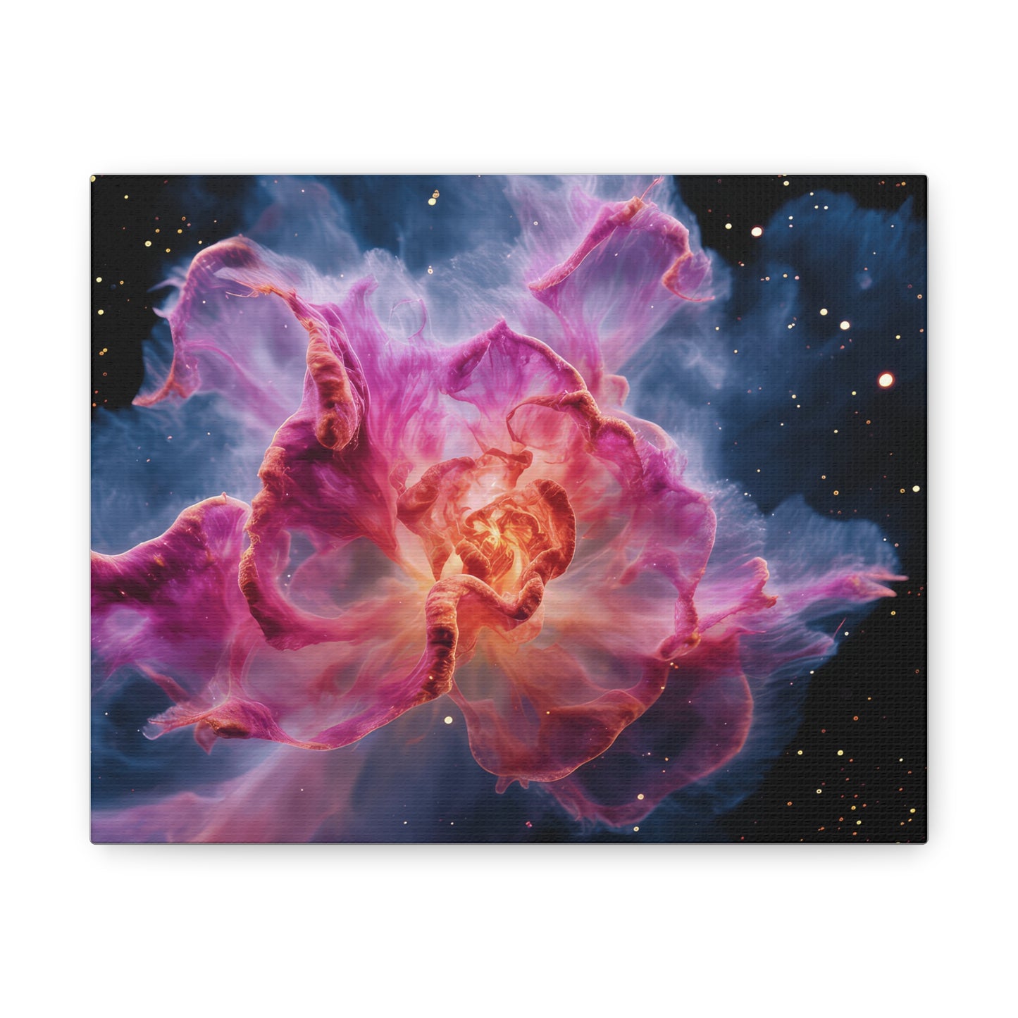Space Flower 1 Canvas Gallery Wraps
