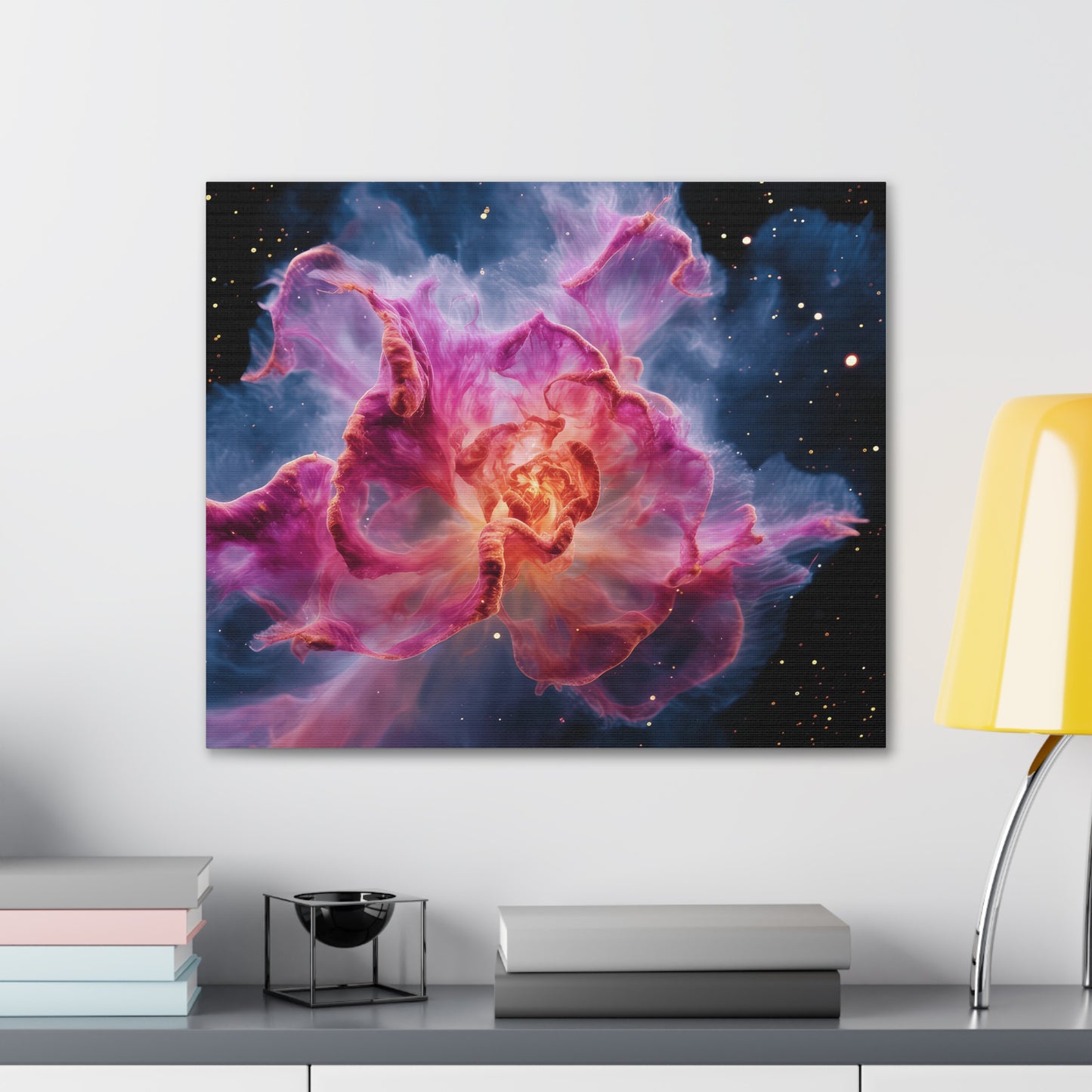 Space Flower 1 Canvas Gallery Wraps