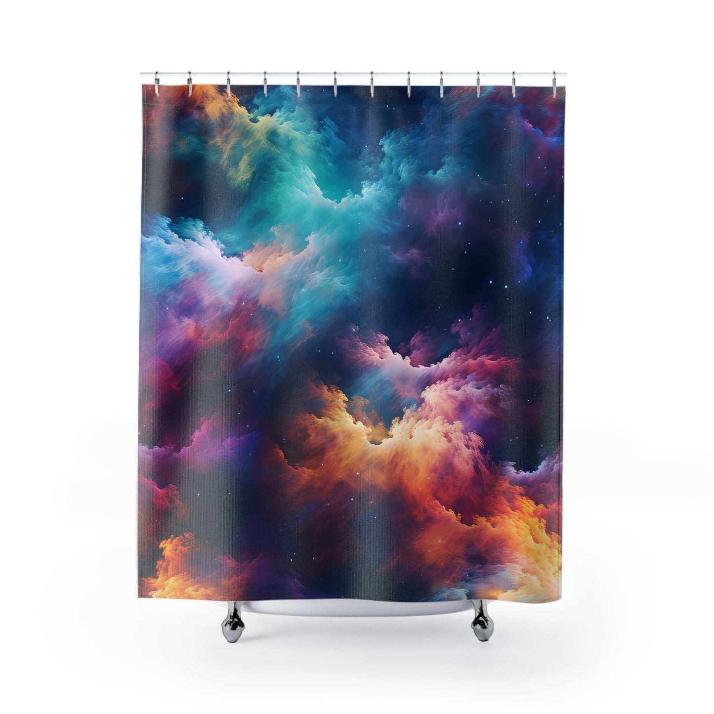 Rainbow Clouds 5 Shower Curtains