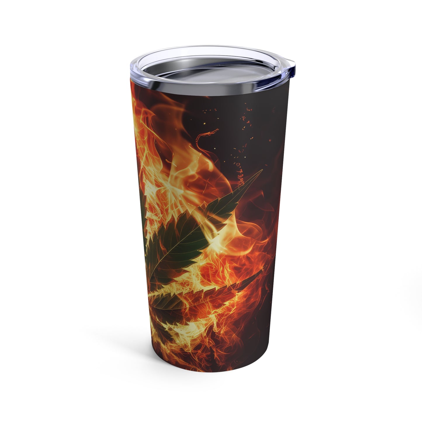 Pot Leaf Fire 1 Tumbler 20oz