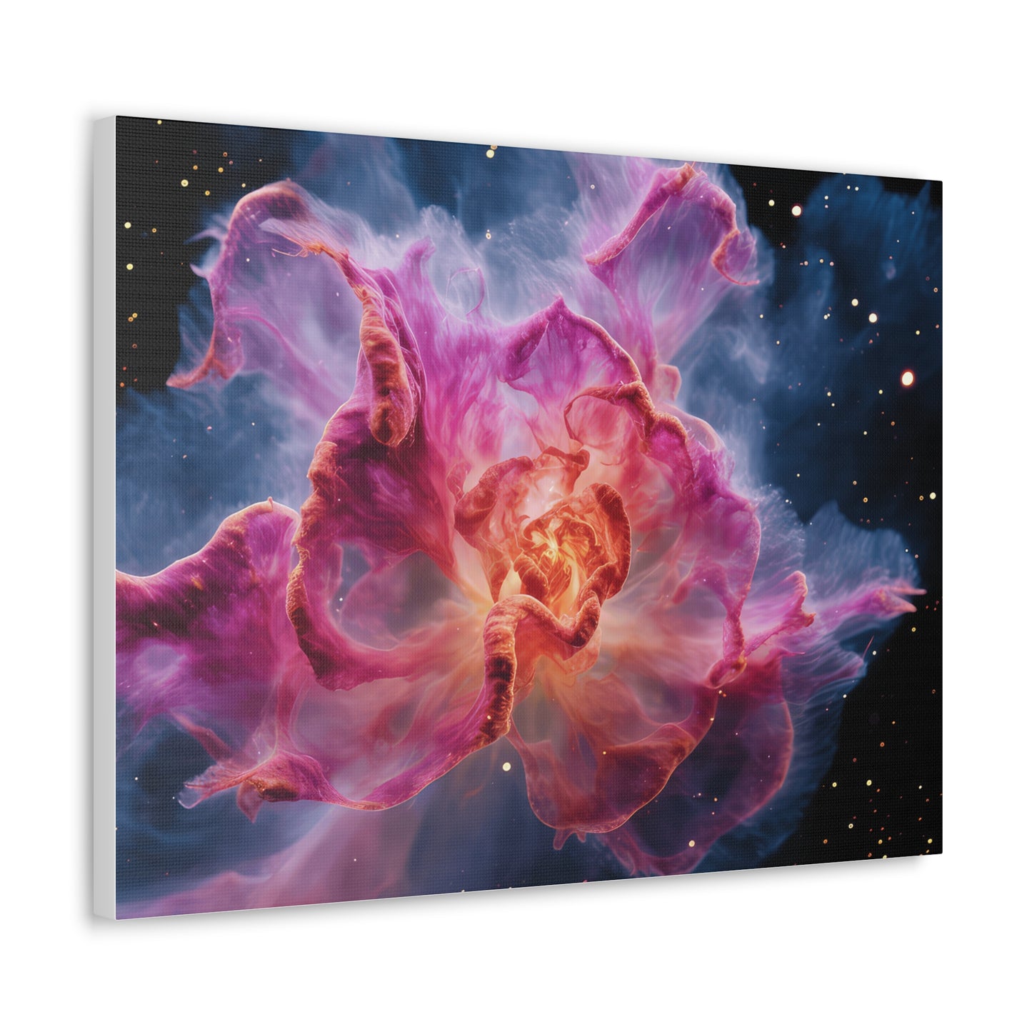 Space Flower 1 Canvas Gallery Wraps