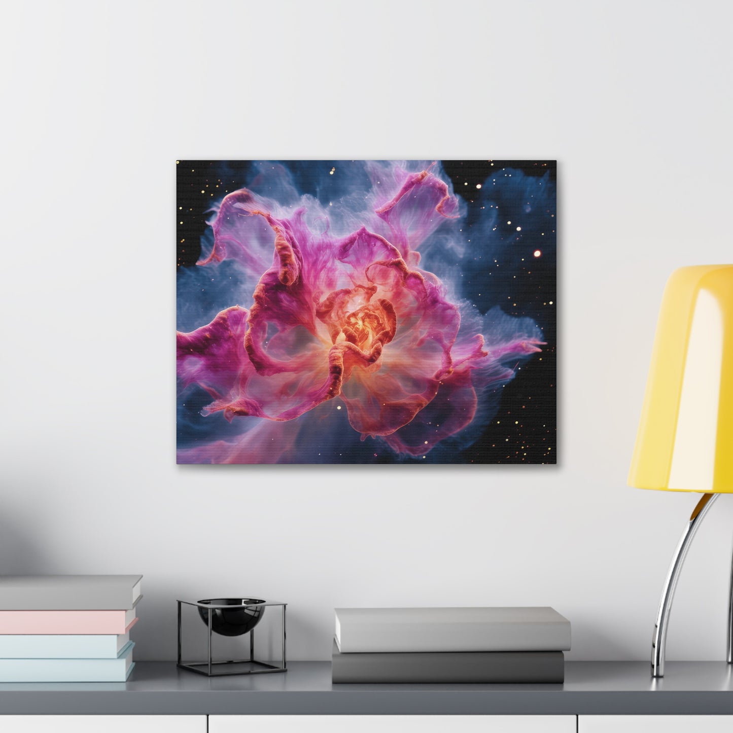 Space Flower 1 Canvas Gallery Wraps
