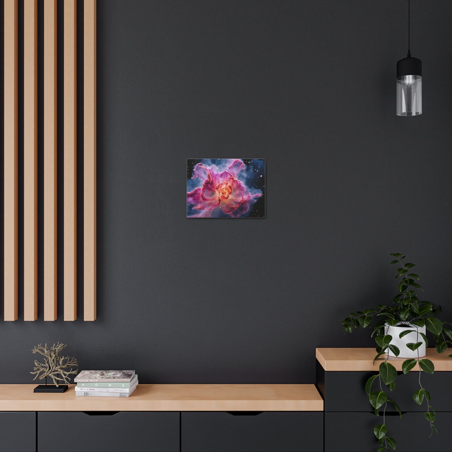 Space Flower 1 Canvas Gallery Wraps