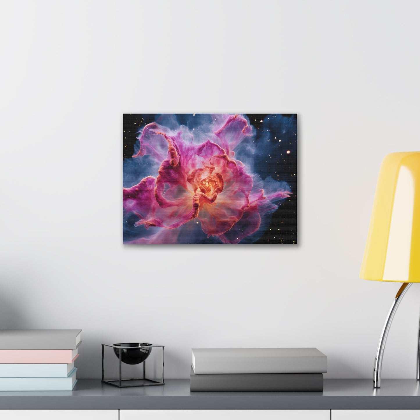 Space Flower 1 Canvas Gallery Wraps