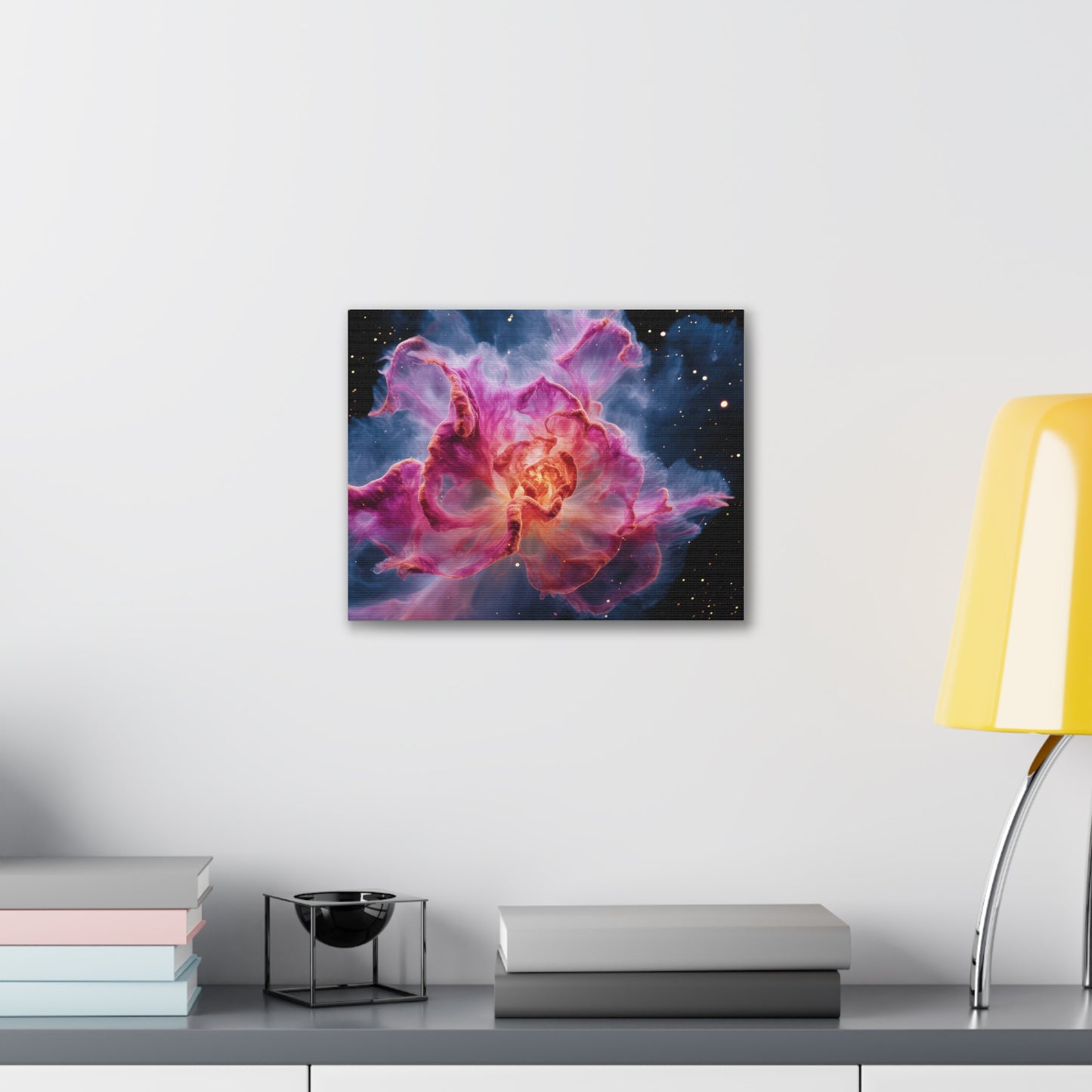 Space Flower 1 Canvas Gallery Wraps