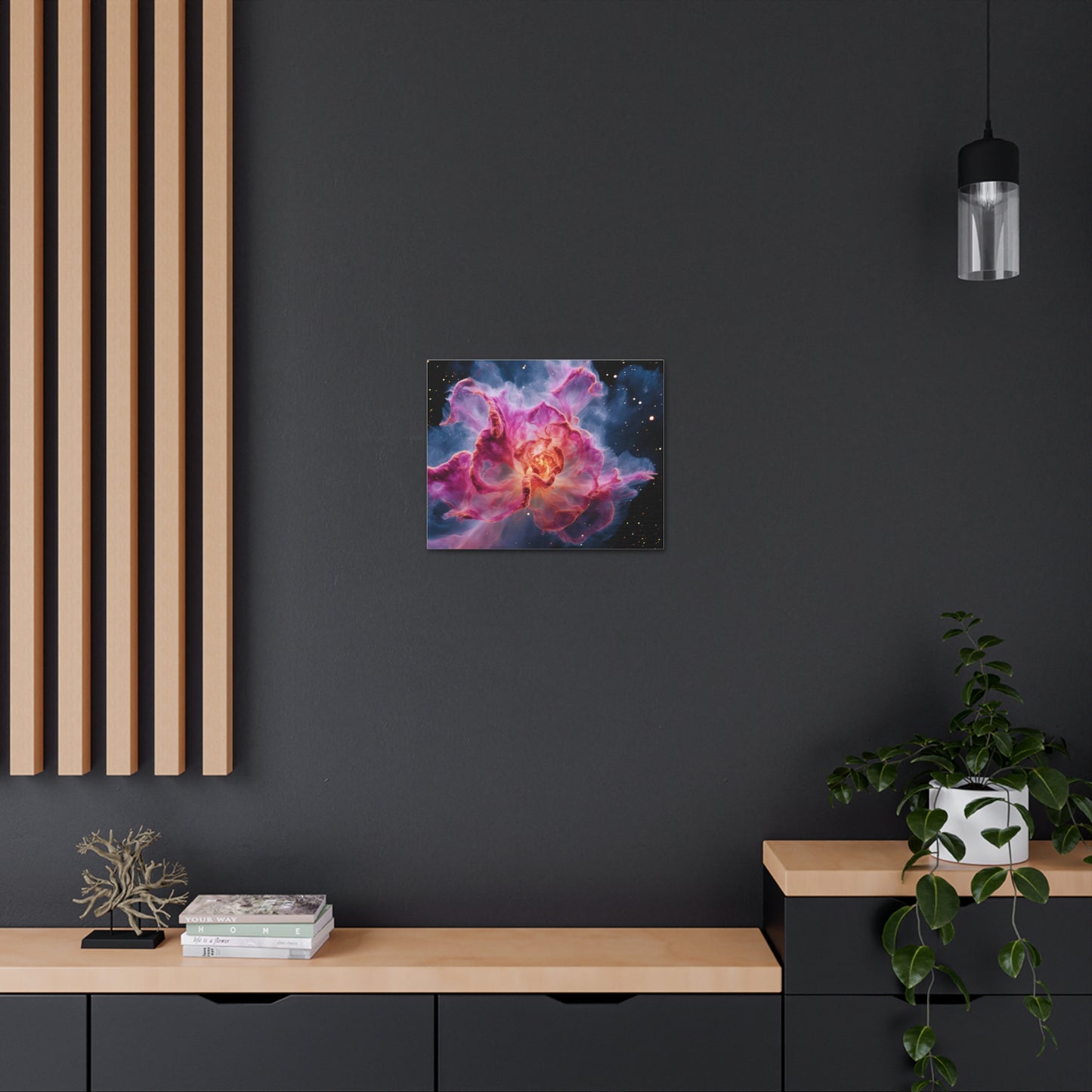 Space Flower 1 Canvas Gallery Wraps