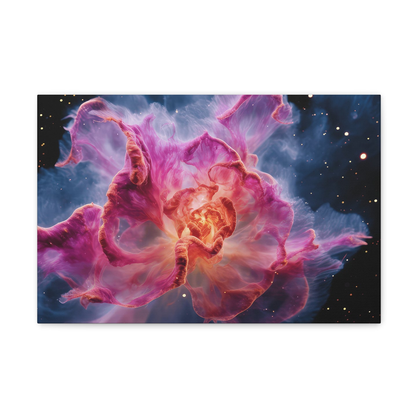 Space Flower 1 Canvas Gallery Wraps
