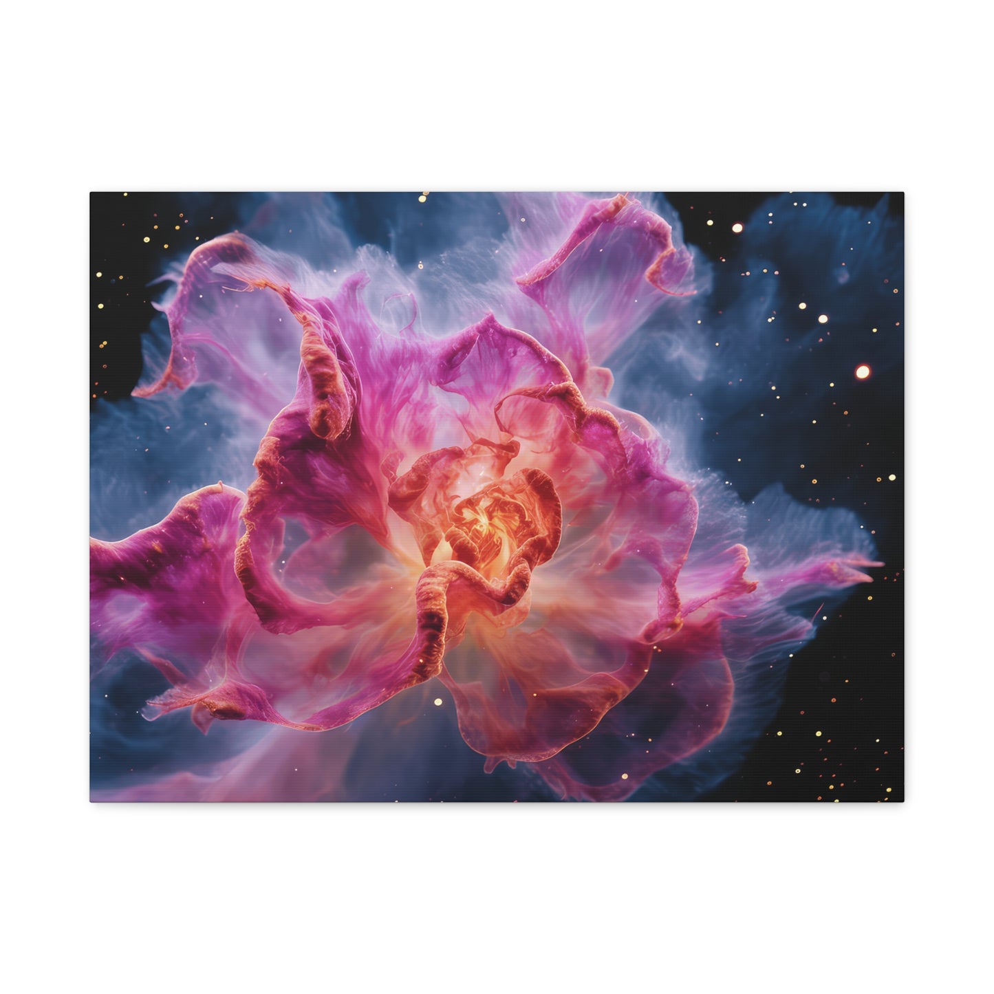 Space Flower 1 Canvas Gallery Wraps