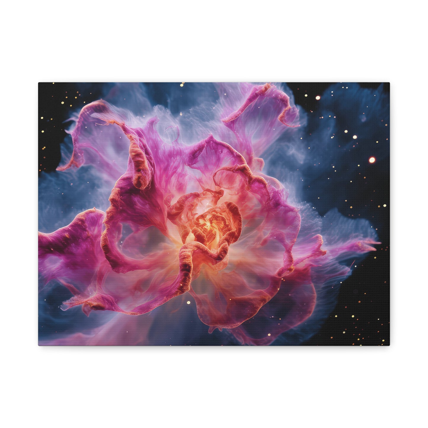 Space Flower 1 Canvas Gallery Wraps