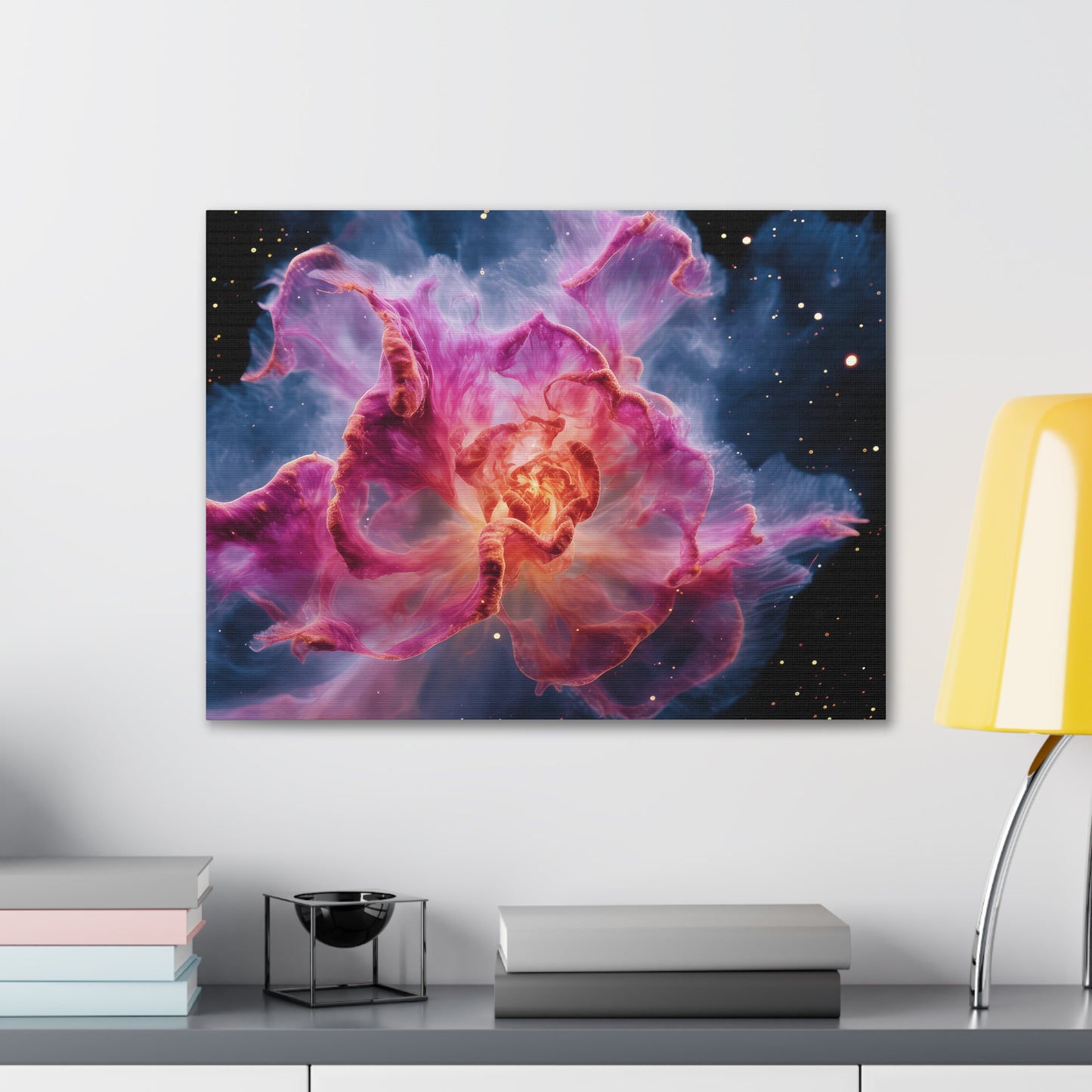 Space Flower 1 Canvas Gallery Wraps
