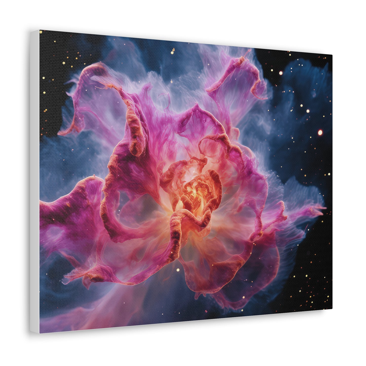 Space Flower 1 Canvas Gallery Wraps
