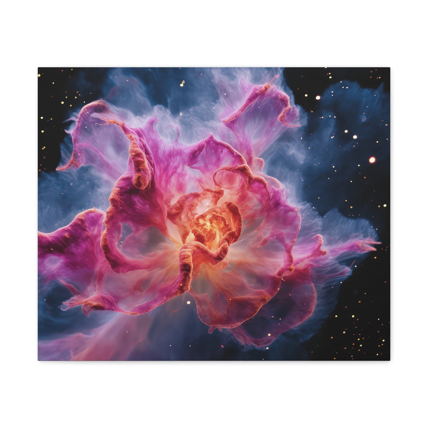 Space Flower 1 Canvas Gallery Wraps