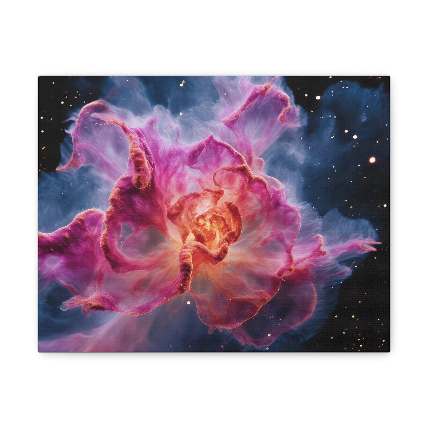 Space Flower 1 Canvas Gallery Wraps