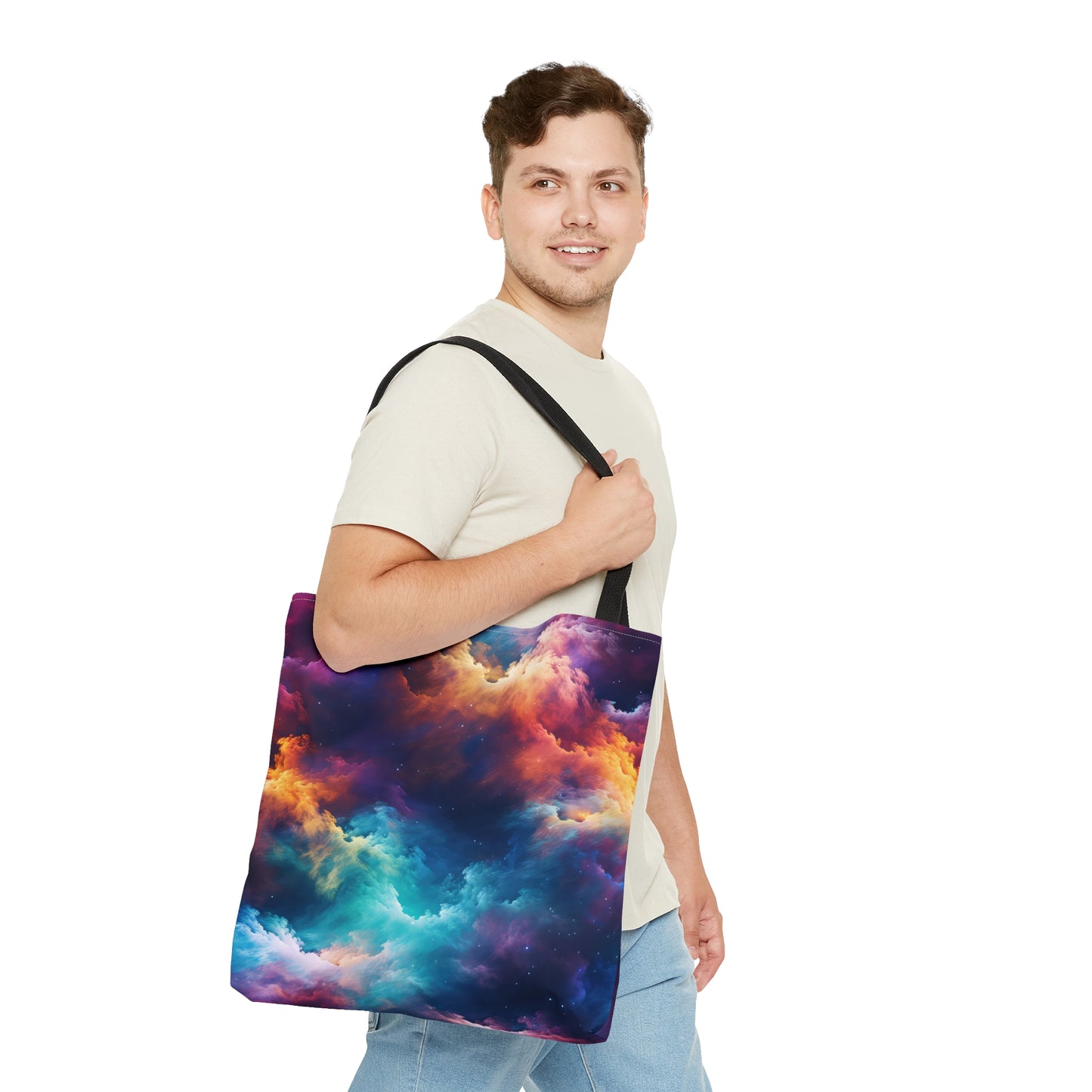 Rainbow Clouds 5 Tote Bag