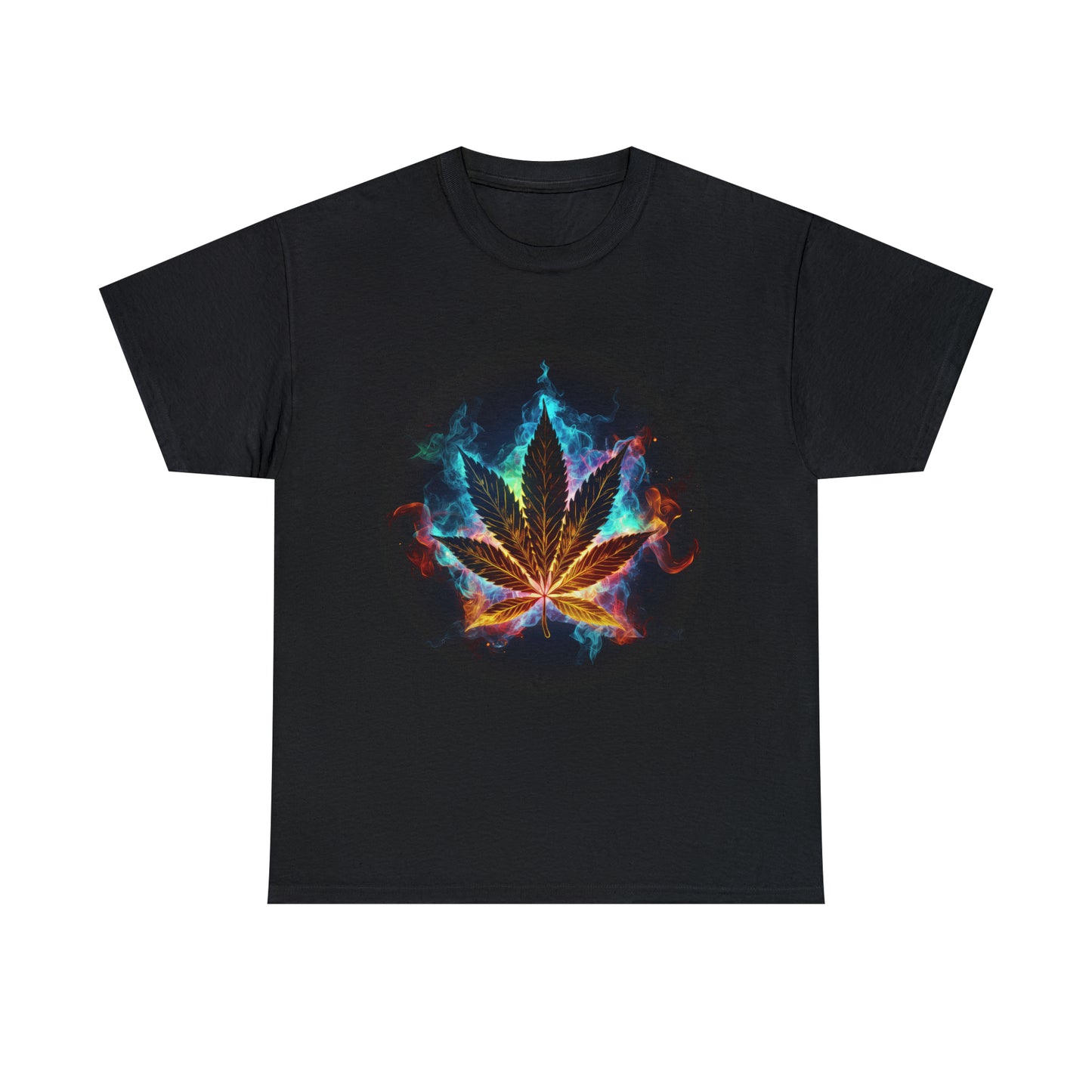 Pot Leaf 7 Unisex Heavy Cotton Tee