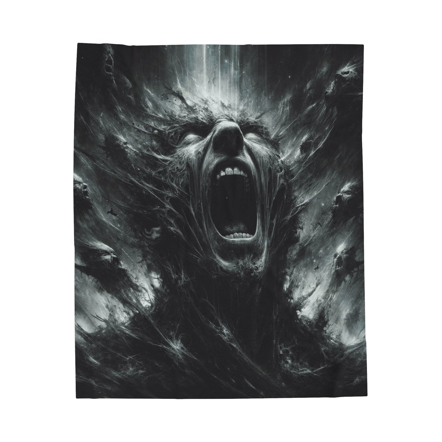 Disturbed Down With The Sickness 1 Velveteen Plush Blanket