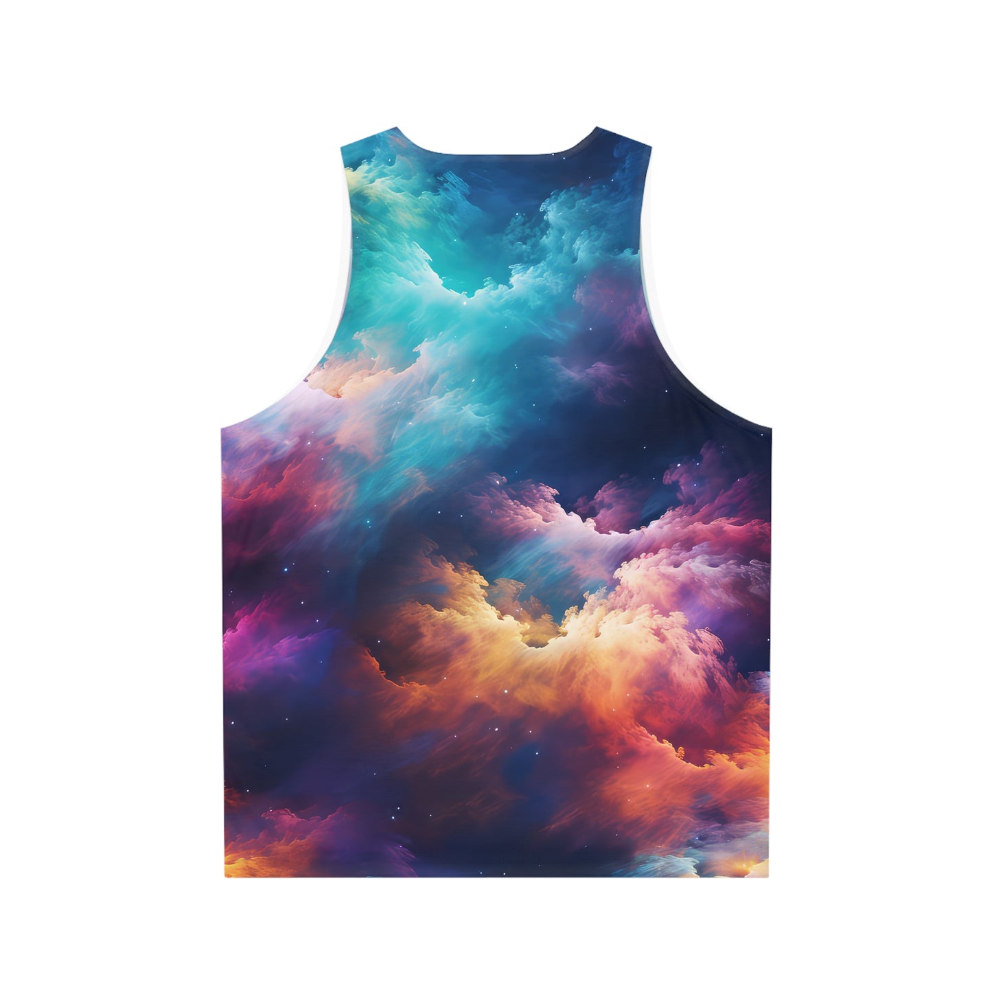 Rainbow Clouds 5 Unisex Tank Top (AOP)