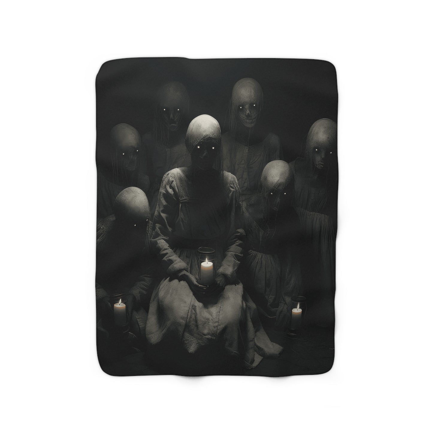 Horror 1 Sherpa Fleece Blanket