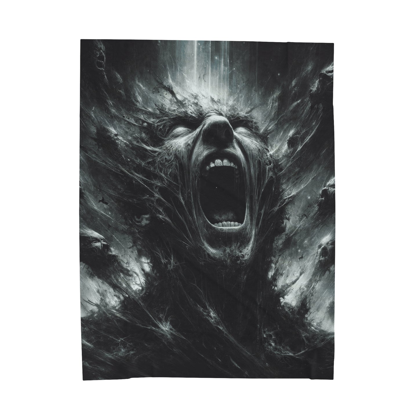 Disturbed Down With The Sickness 1 Velveteen Plush Blanket